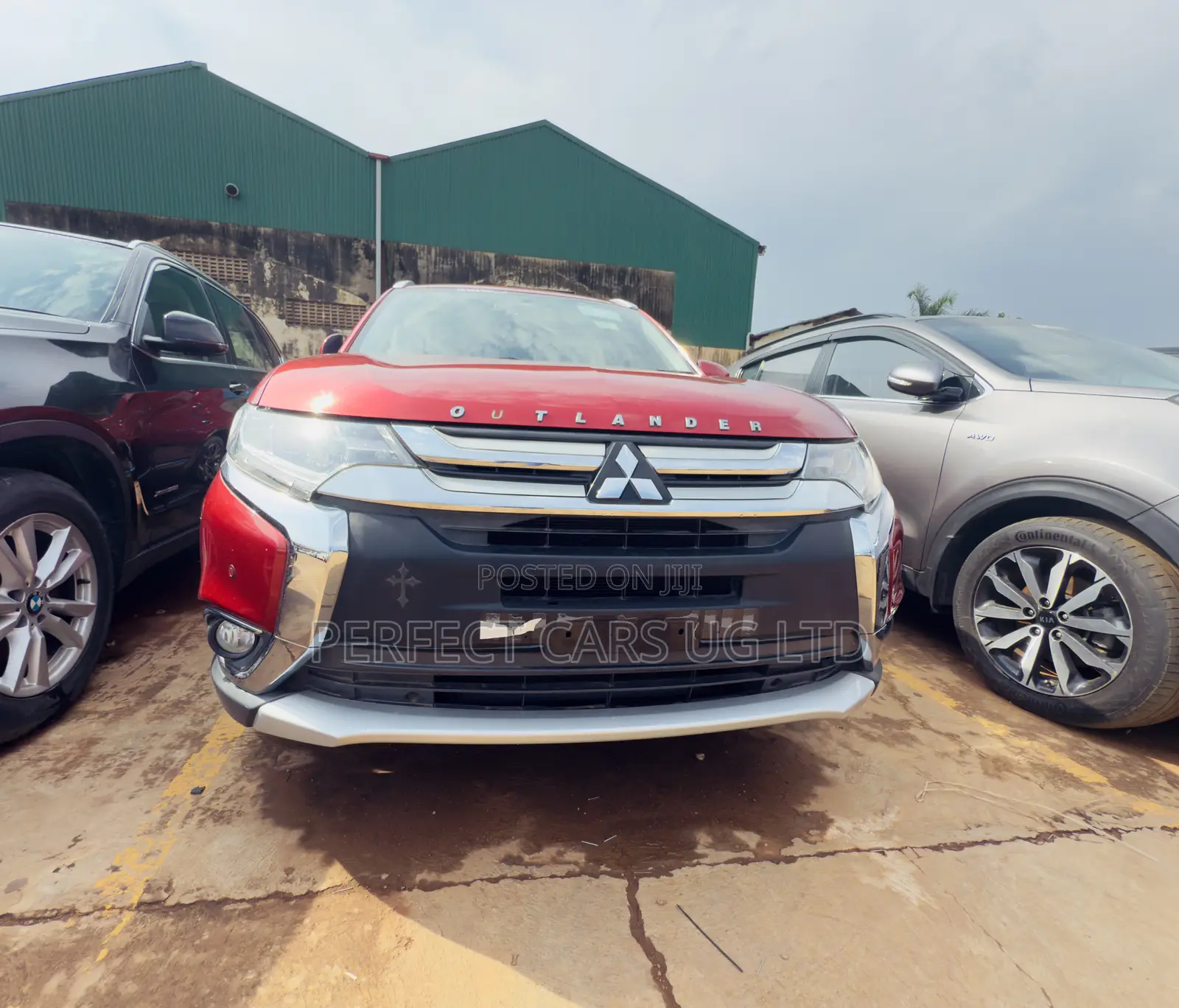 Mitsubishi Outlander 2.4 PHEV AWD 2017 Red