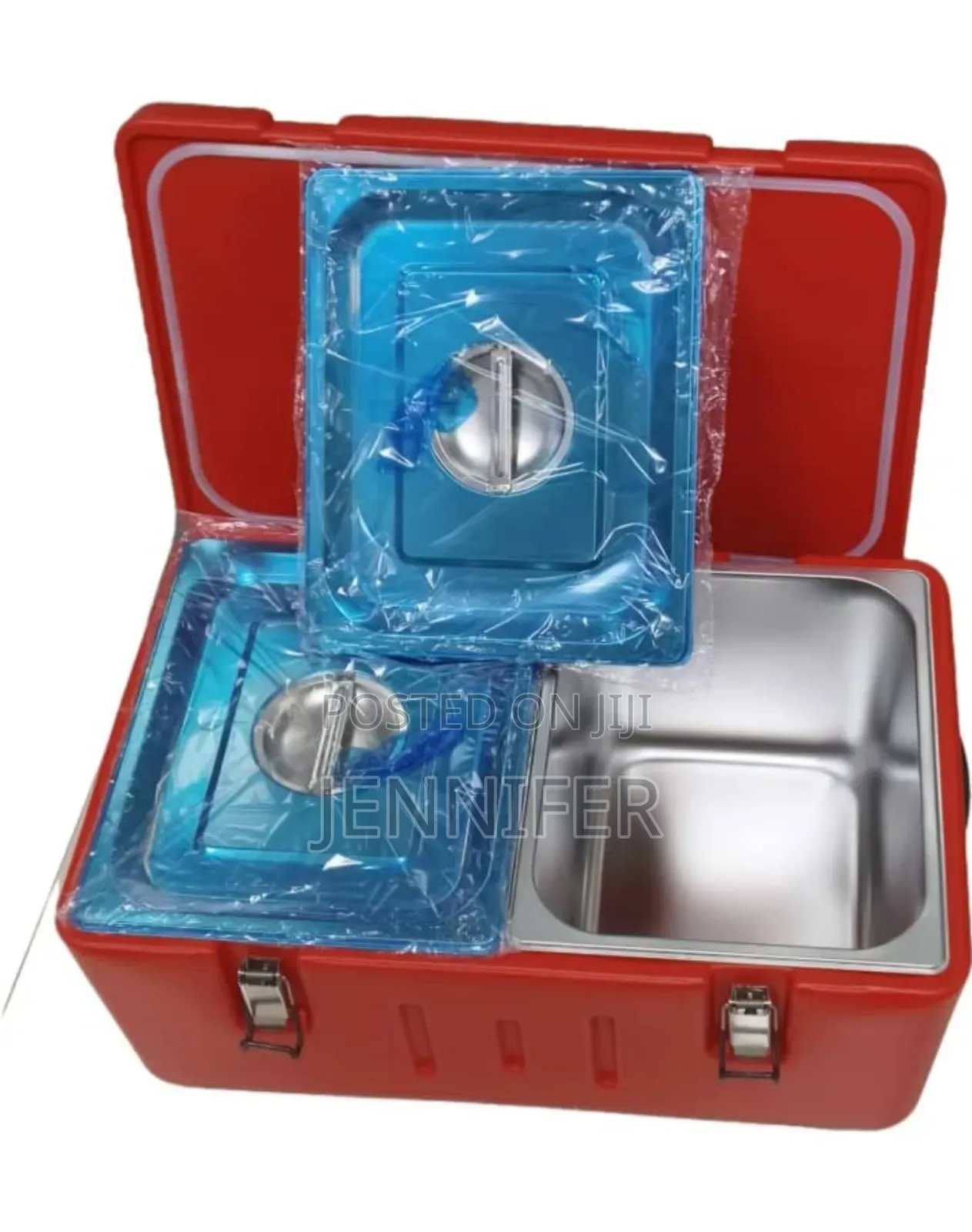 Hot and Cold Double Dish Insulated Food Container