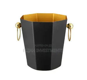 Portable Heavy-Duty Metal Champagne Ice Bucket