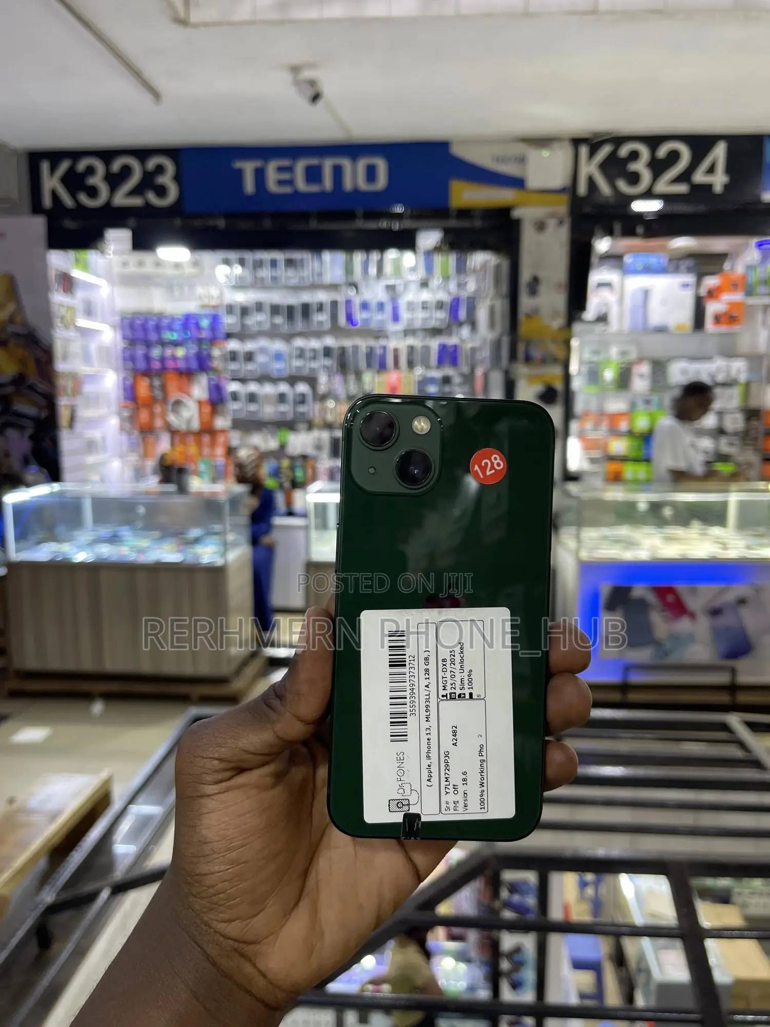 New Apple iPhone 13 128 GB Green