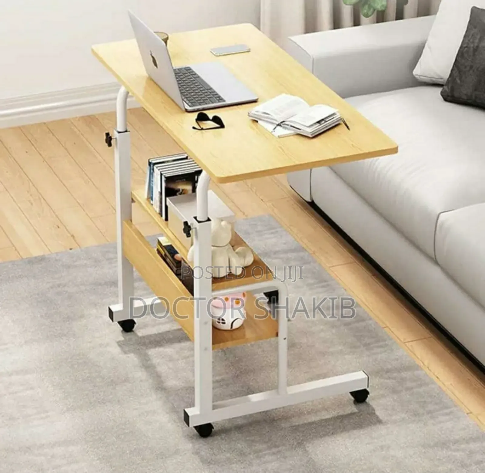 New Adjustable and Portable Laptop or Bedside Table