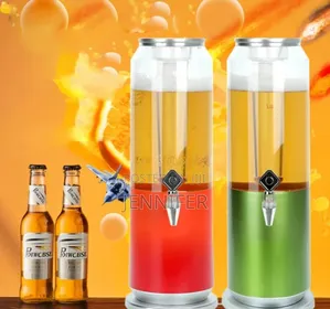 3l Led Rechargeable Beer Dispenser Tower