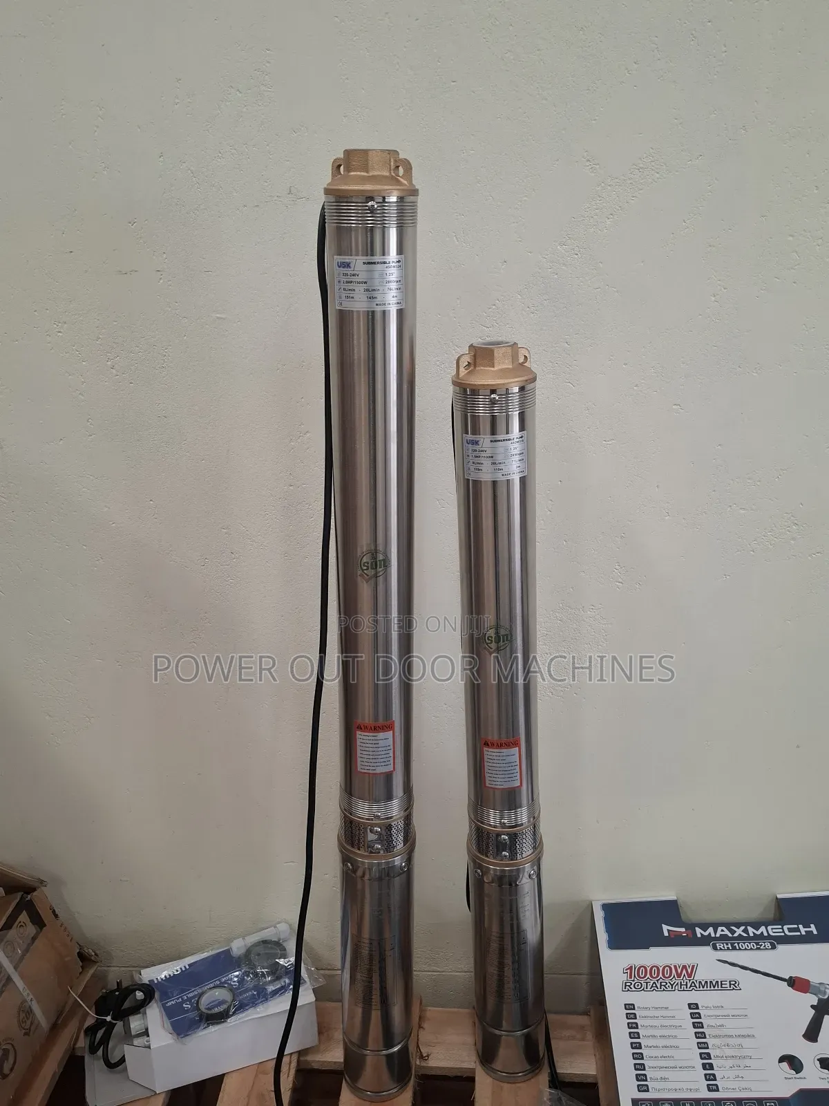 63 Meter / 180 Feet Automatic Well Submersible Electric Water Pump