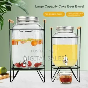 Glass Juice Dispenser