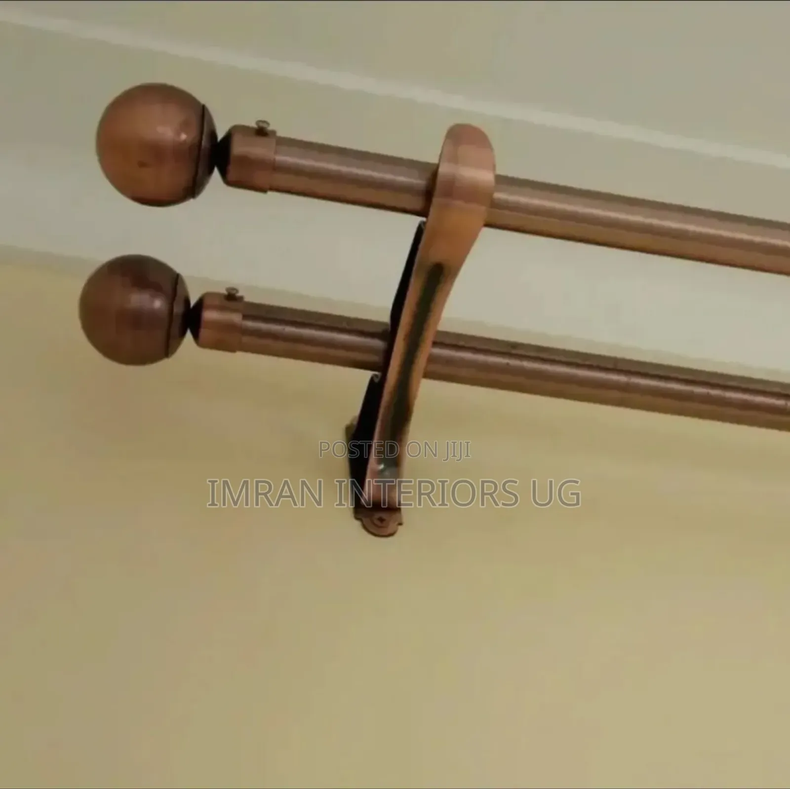Curtain Rods Per Meter Available in Twisted and Smooth for Homes