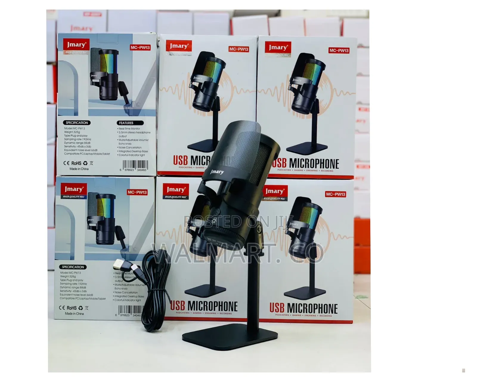 Jmary Mc- Pw13 Usb Microphone