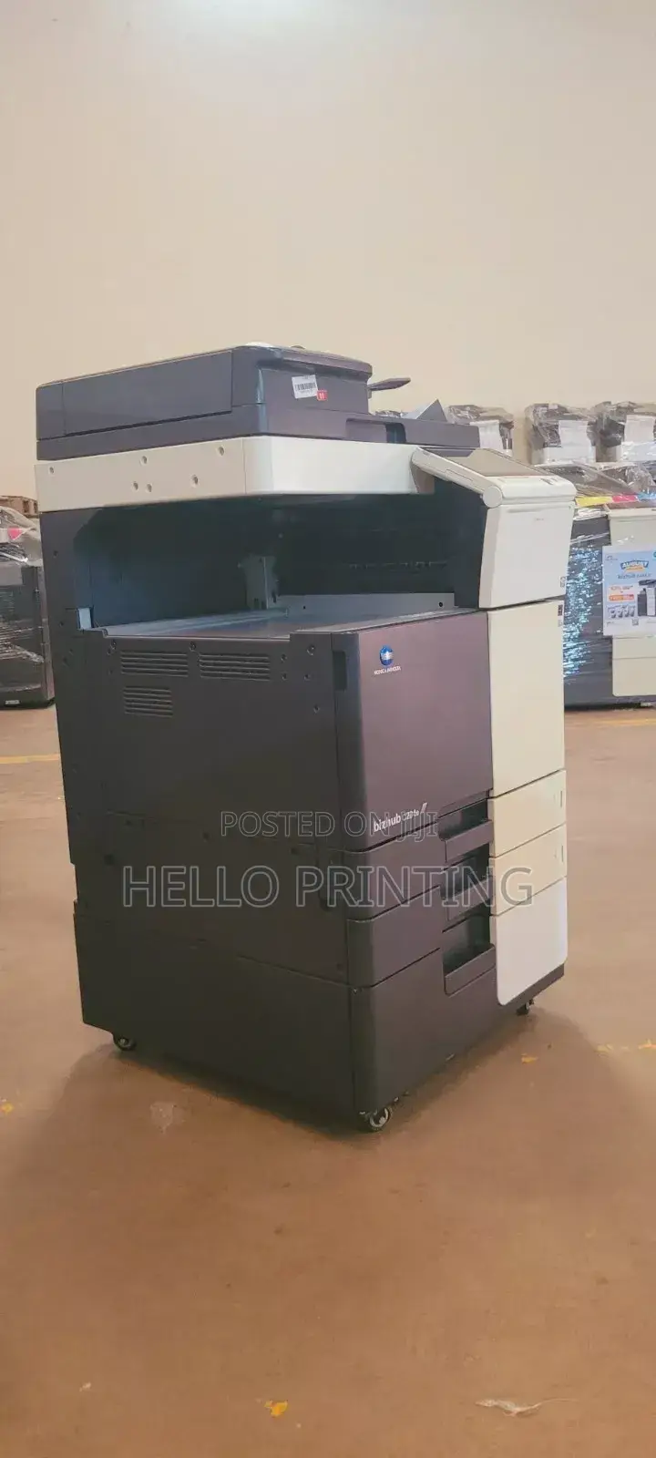 Non - Stop Printing - Bizhub C284e .