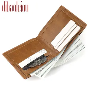 Leather Card Holder Wallet For Men