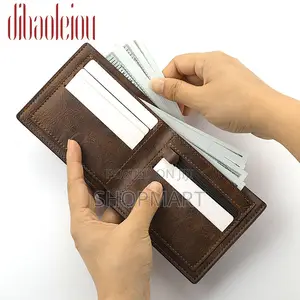 Leather Card Holder Wallet For Men