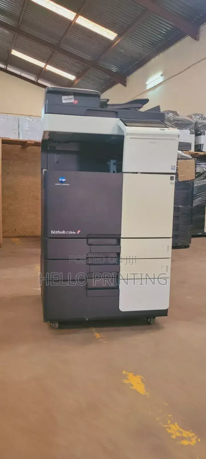 High Tech Printer - Konica Bizhub C284e.