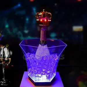 6l Led Acrylic Ice Bucket