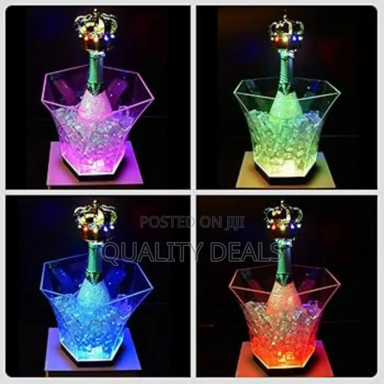 6l Led Acrylic Ice Bucket