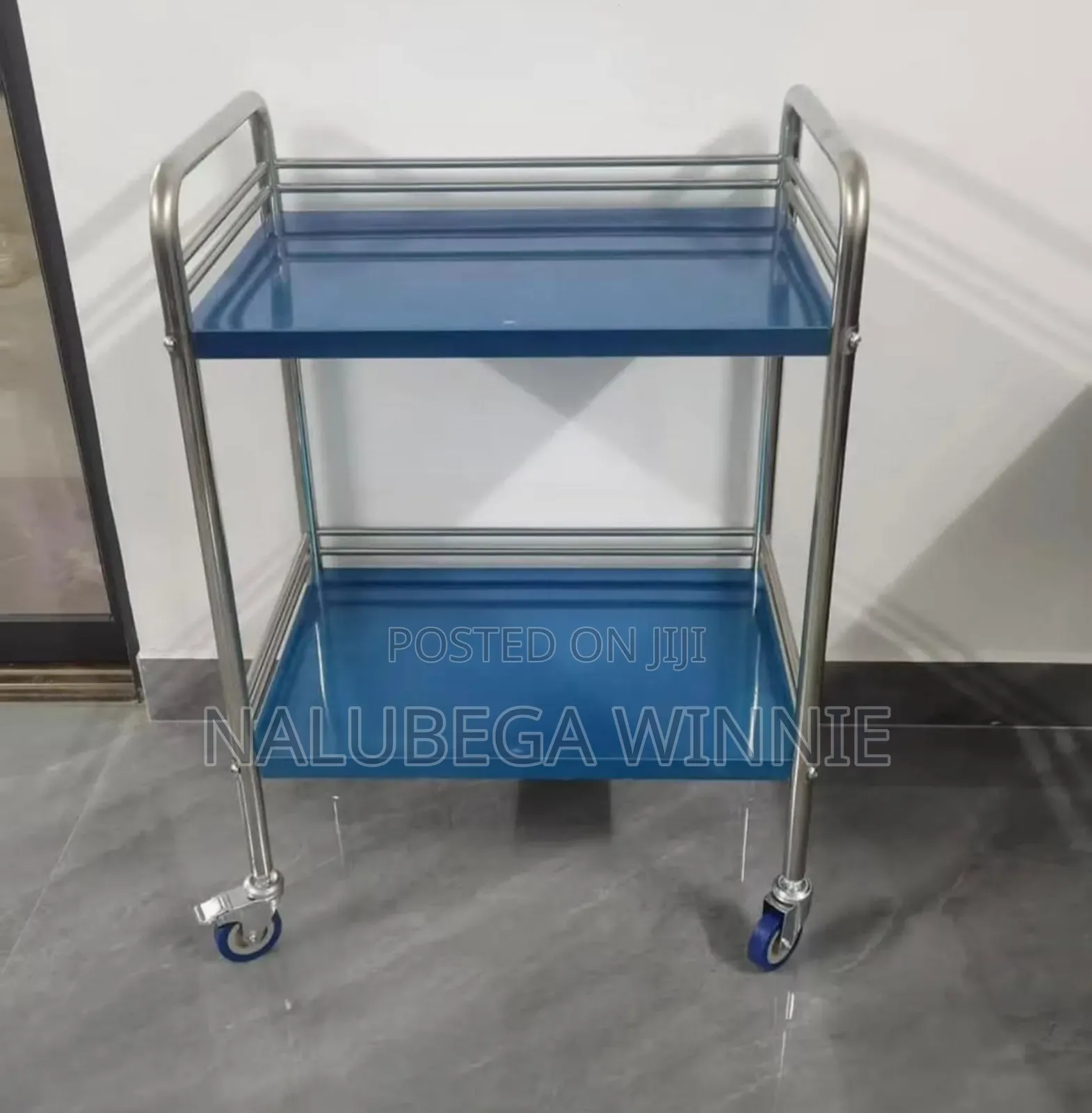 Instrument Trolley Without Drawer and Bowel