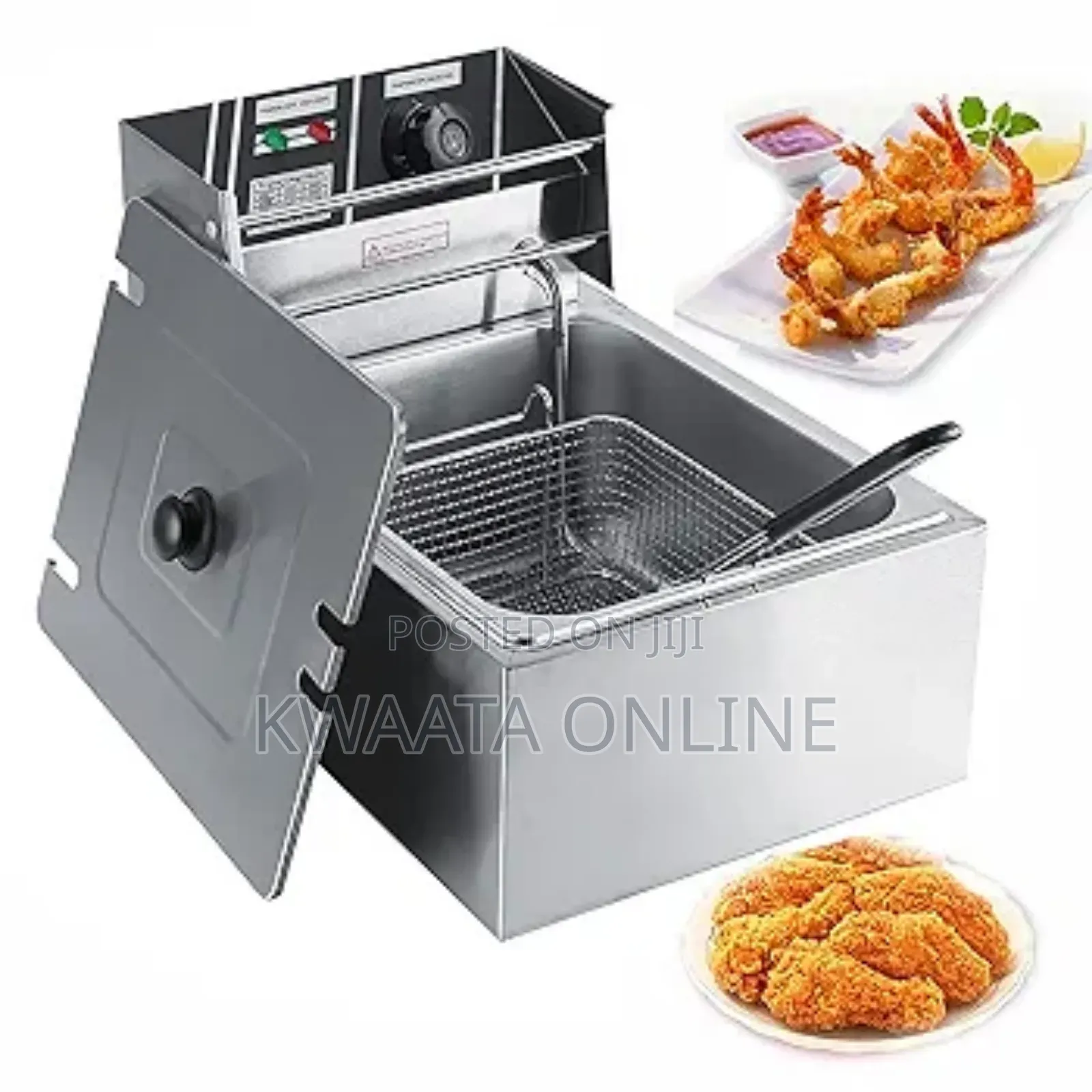 6l. Pixel Electric Deep Fryer Single Basket 2500w