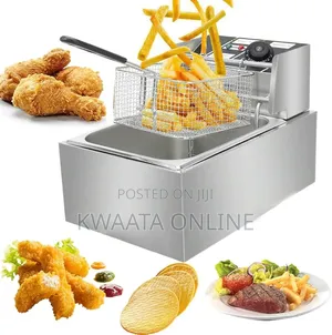 6l. Pixel Electric Deep Fryer Single Basket 2500w