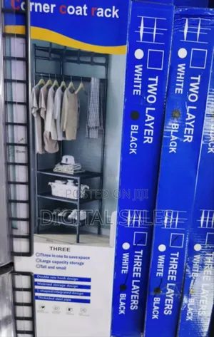 Corner Coats Rack
