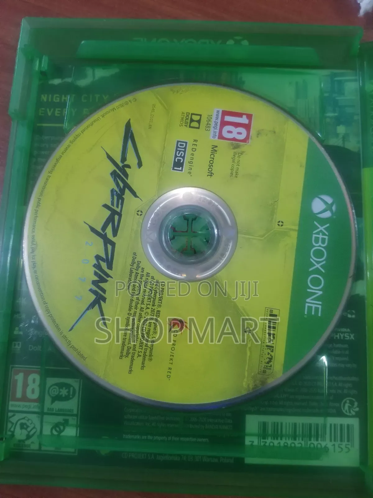 Cyberpunk Xbox One Game
