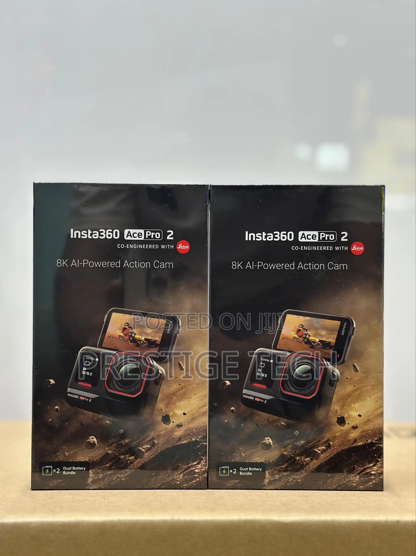 Insta 360 Ace Pro 2 Dual Battery Bundle 8k Action Camera