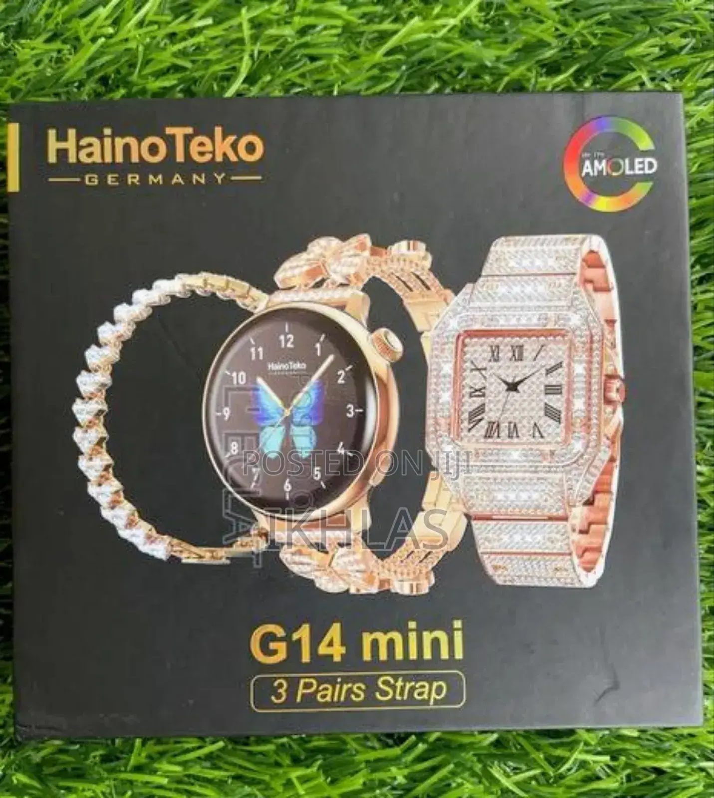 Hainoteko G14 Mini Smart Watch With Analog Watch and a Cute Bracelet