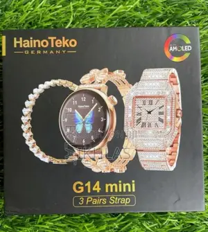 Hainoteko G14 Mini Smart Watch With Analog Watch and a Cute Bracelet