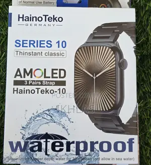 Hainoteko Series10 Smart Watch Amoled Display Ai Voice Assistance 3stp