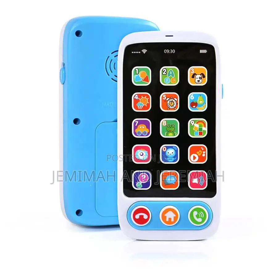Laugh Learn Kids Touch Screen Phone Toy With Music/Aaa Powered