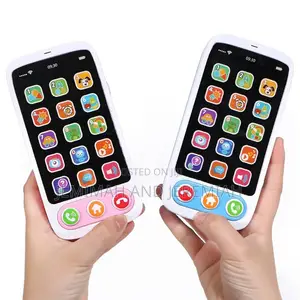 Laugh Learn Kids Touch Screen Phone Toy With Music/Aaa Powered