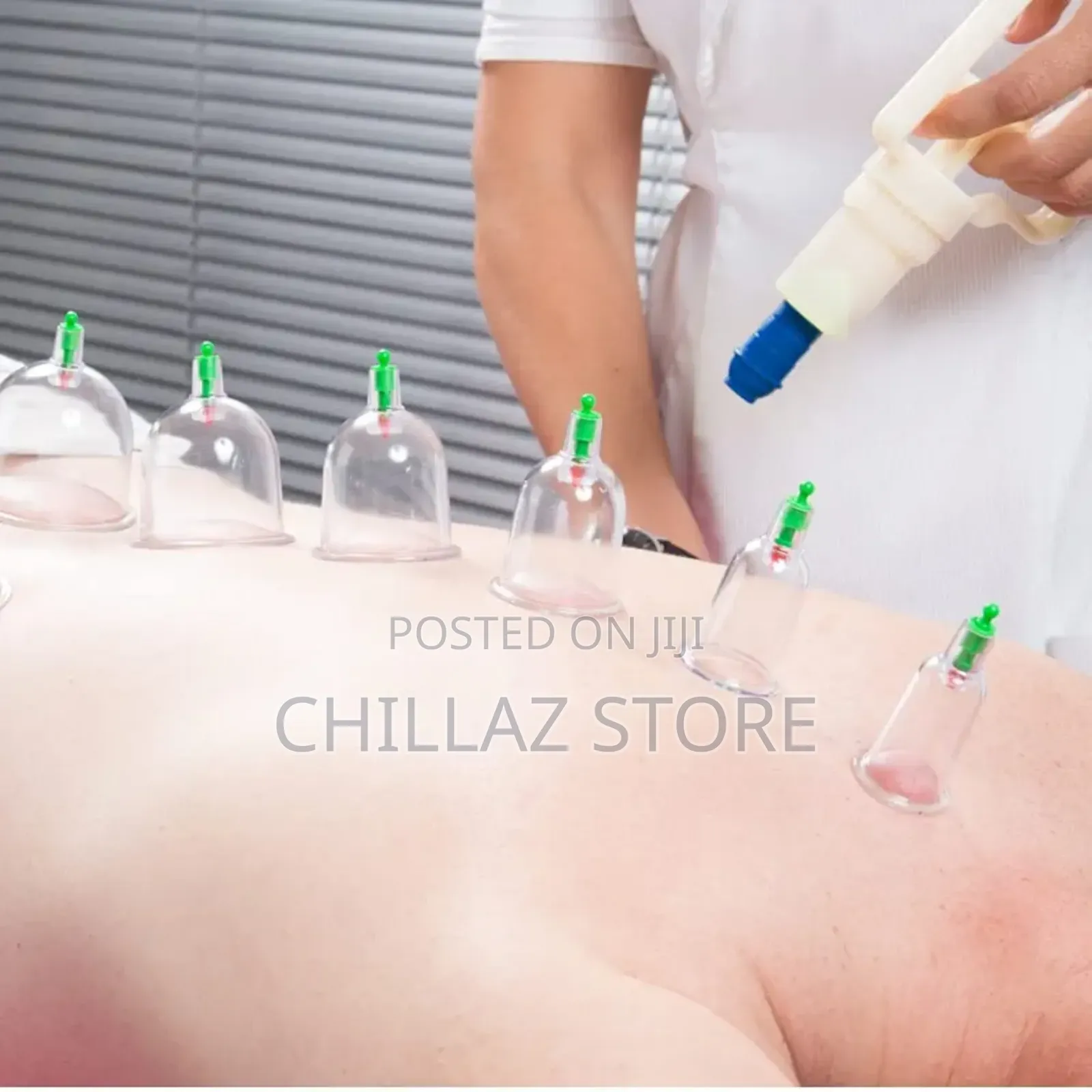 12 Cup Vacuum Cupping Therapy Sets, With Pumping Handle,