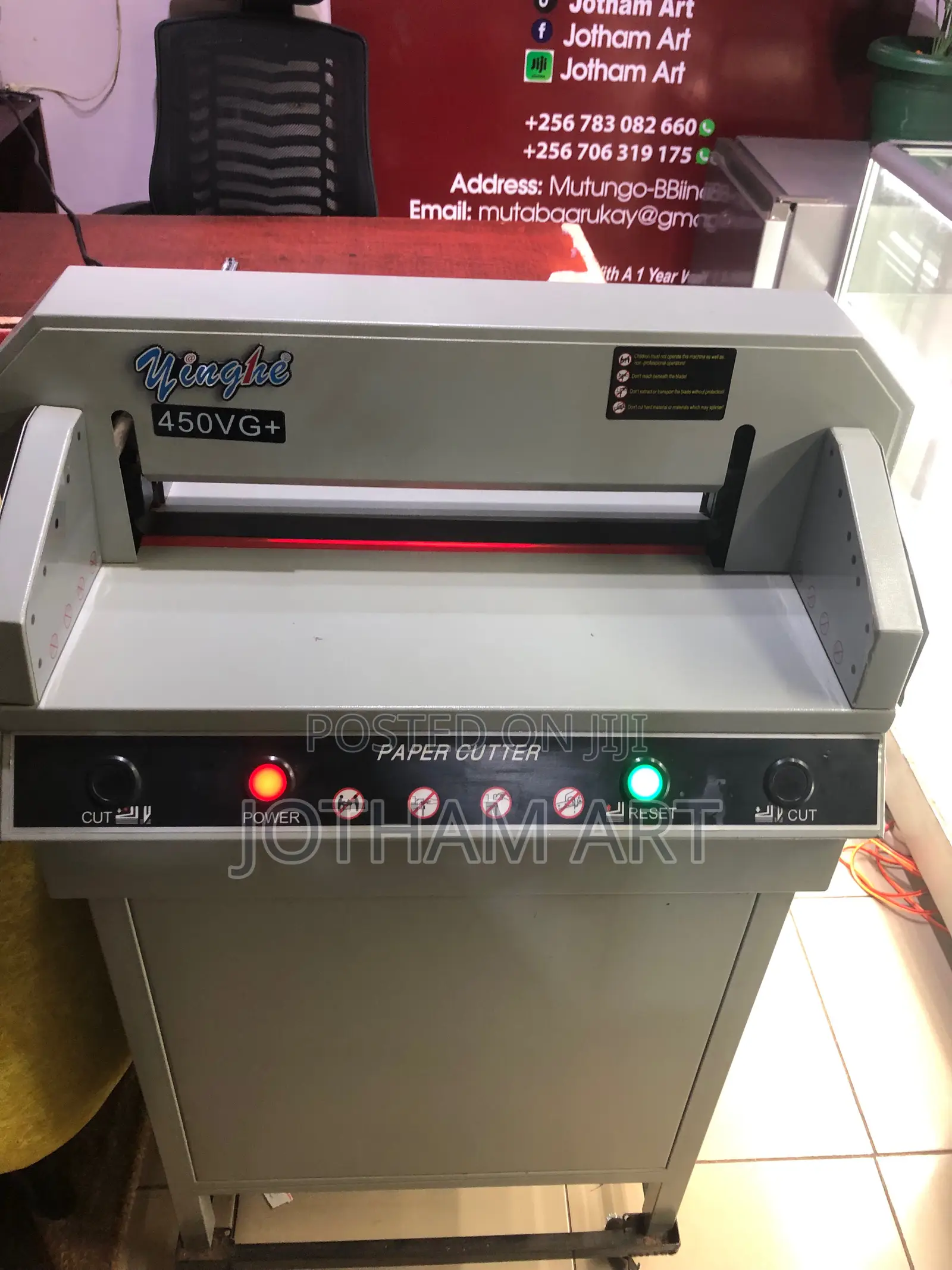 Electric Paper Cutter 450vg+ 2 Weeks Open Box