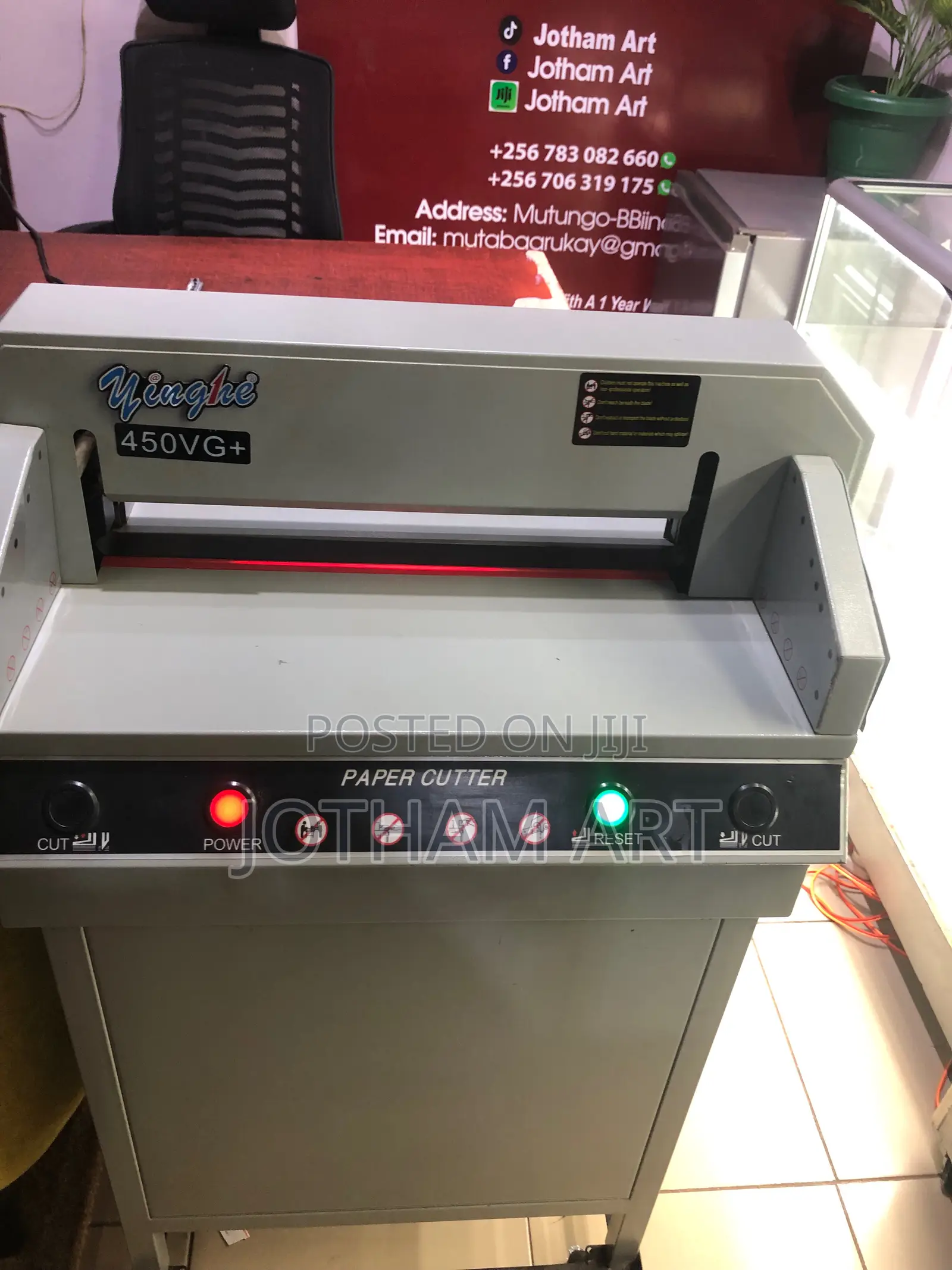 Electric Paper Cutter Hot Sale Used 20% Discounted