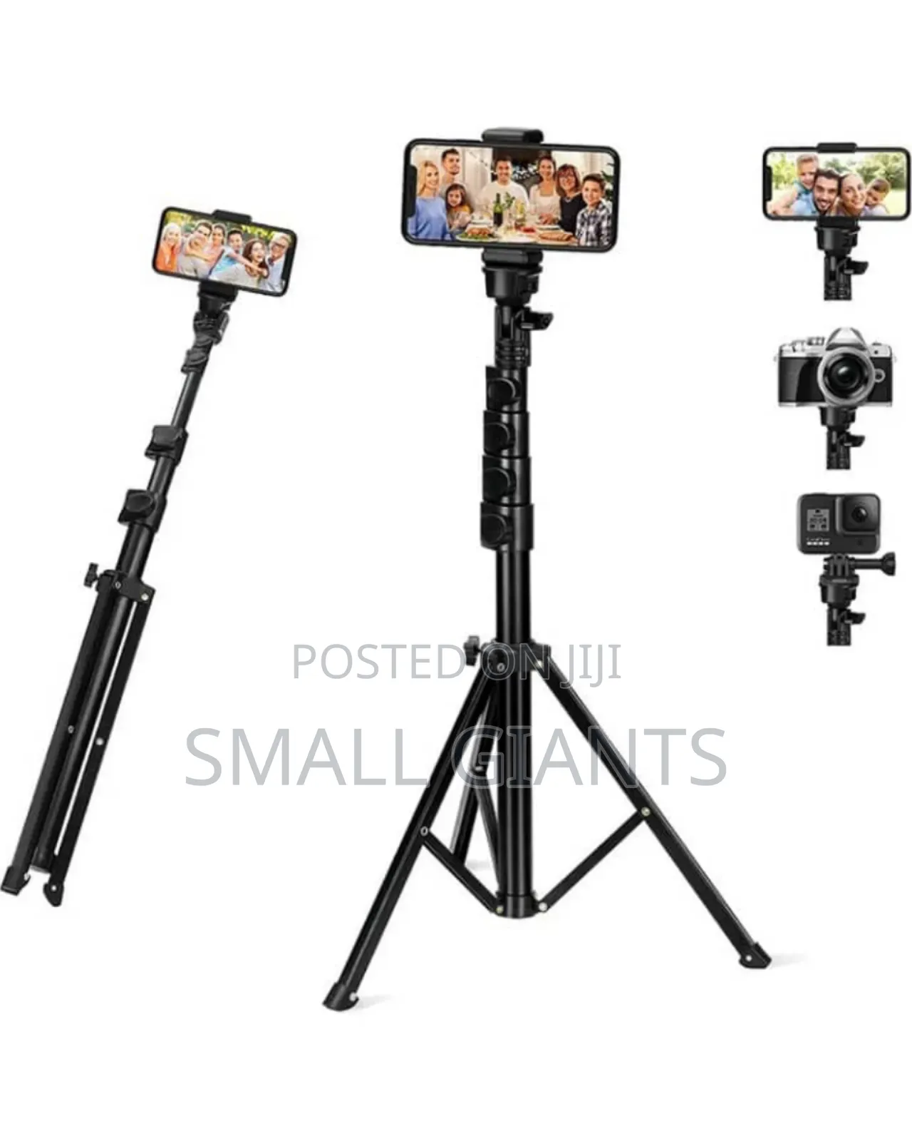 Jmary Tripod/Monopod Mt-41, 137 Cm, Black