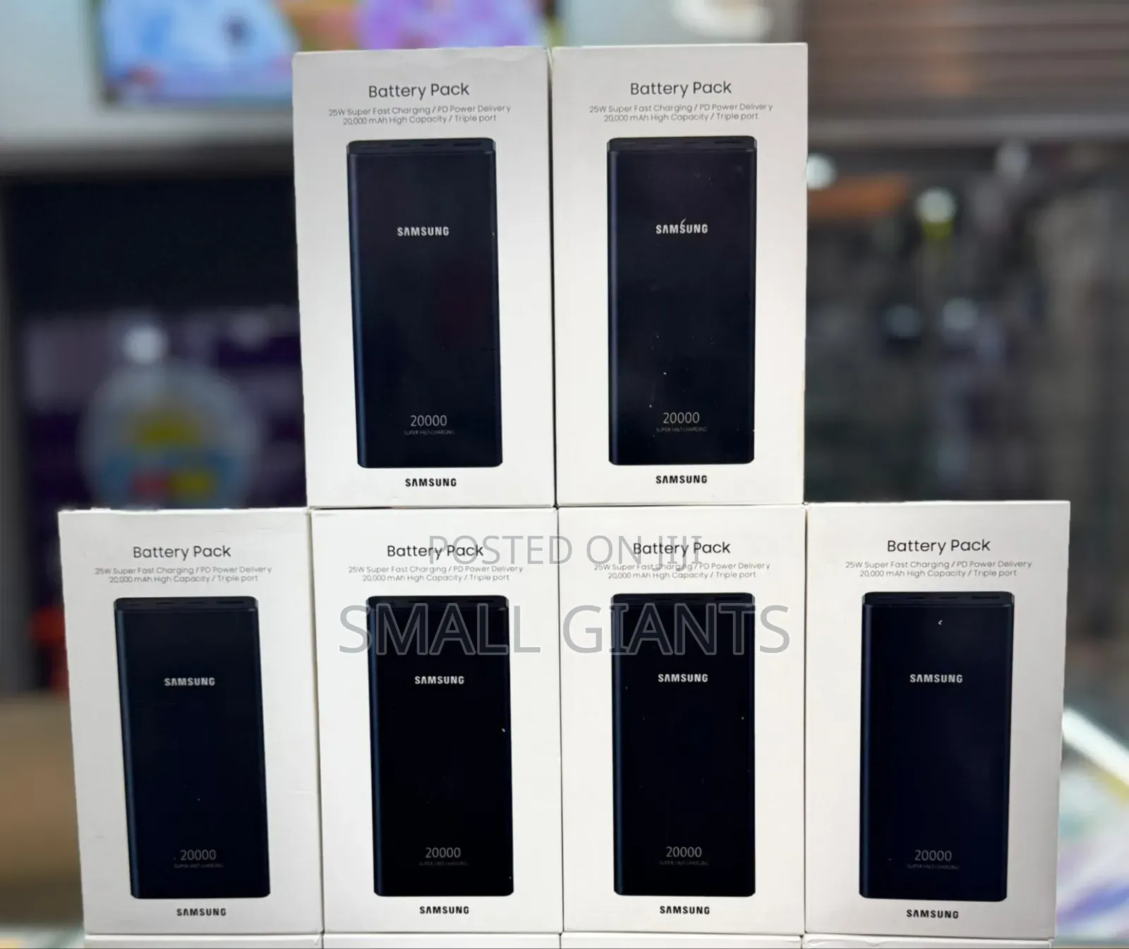Samsung 20000mah Super Fast Charging Battery Pack
