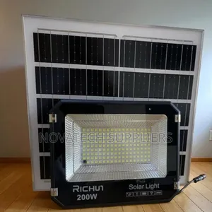 Richur 200w Solar Flood Light for Security During the Night