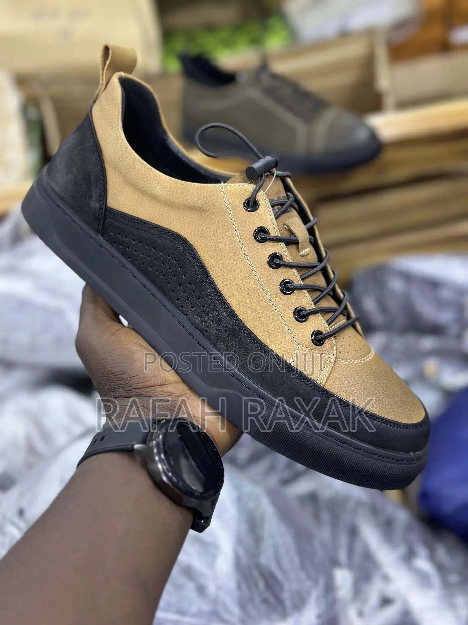 Original Men’S Cat Smart Casual Leather Sneakers