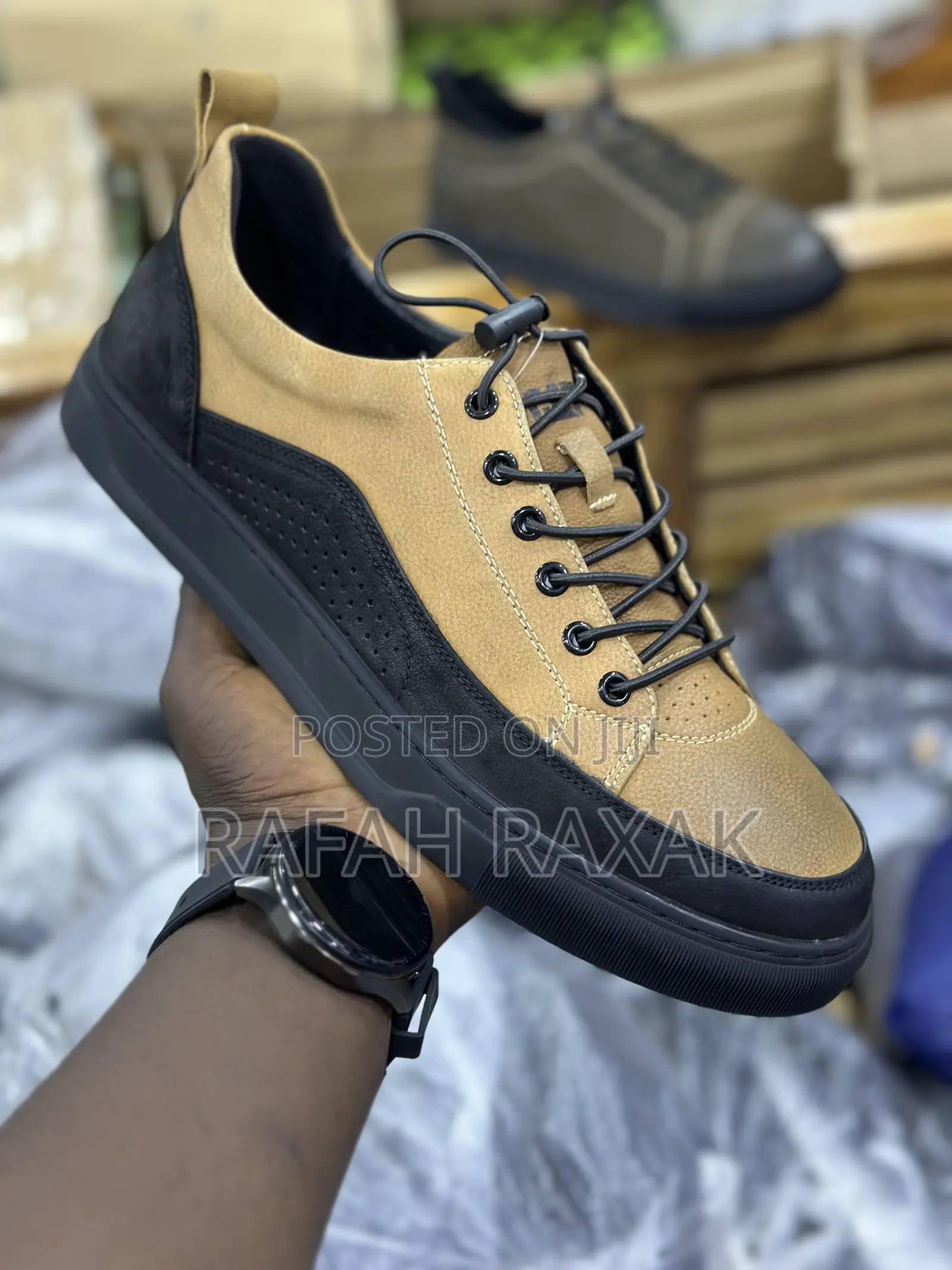 Original Men’S Cat Smart Casual Leather Sneakers