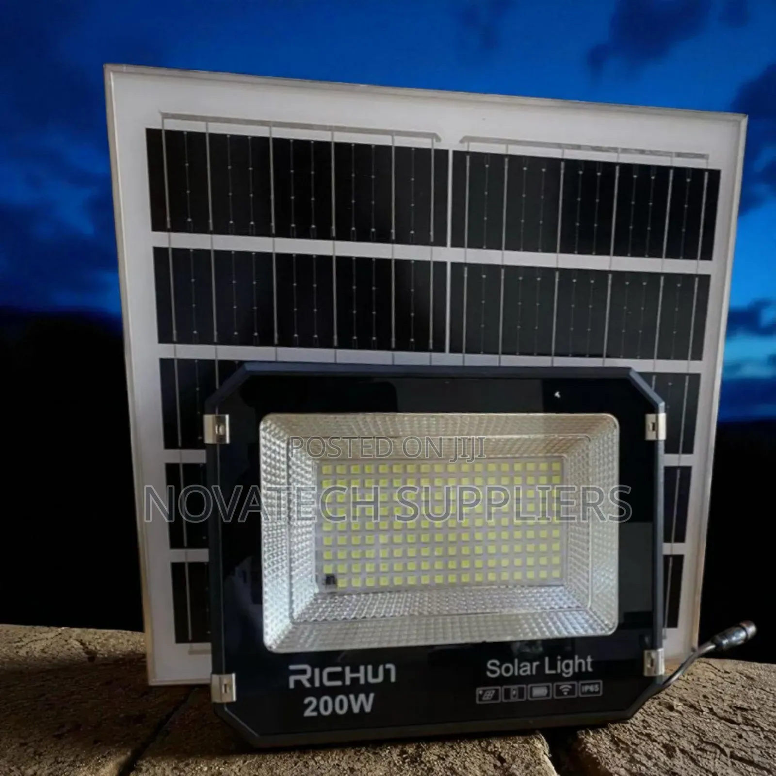 Powerful Richur 400w Solar Led Flood Light Original Brand