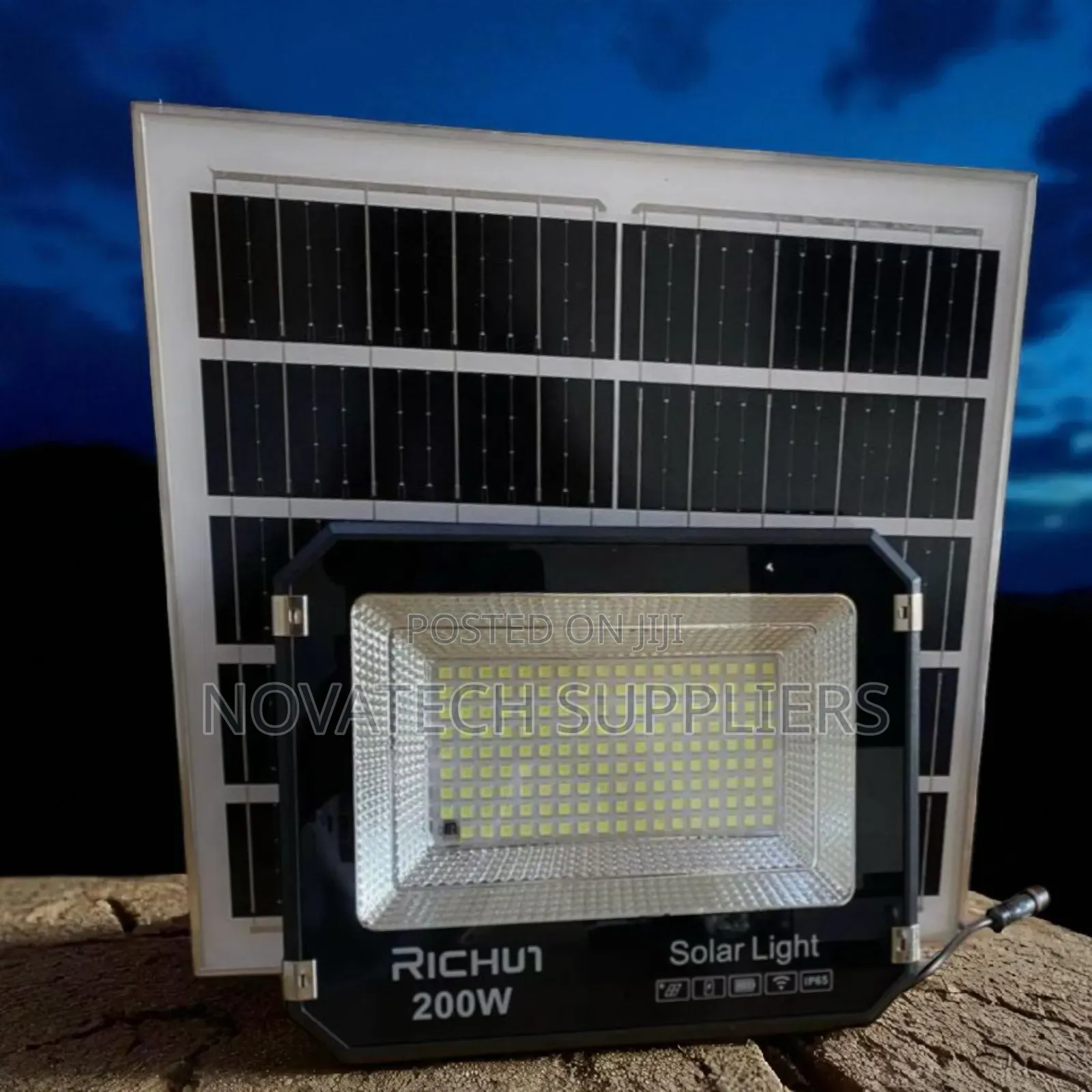 Upgrade to Solar Illumination: 400w Richur Flood Light for Security