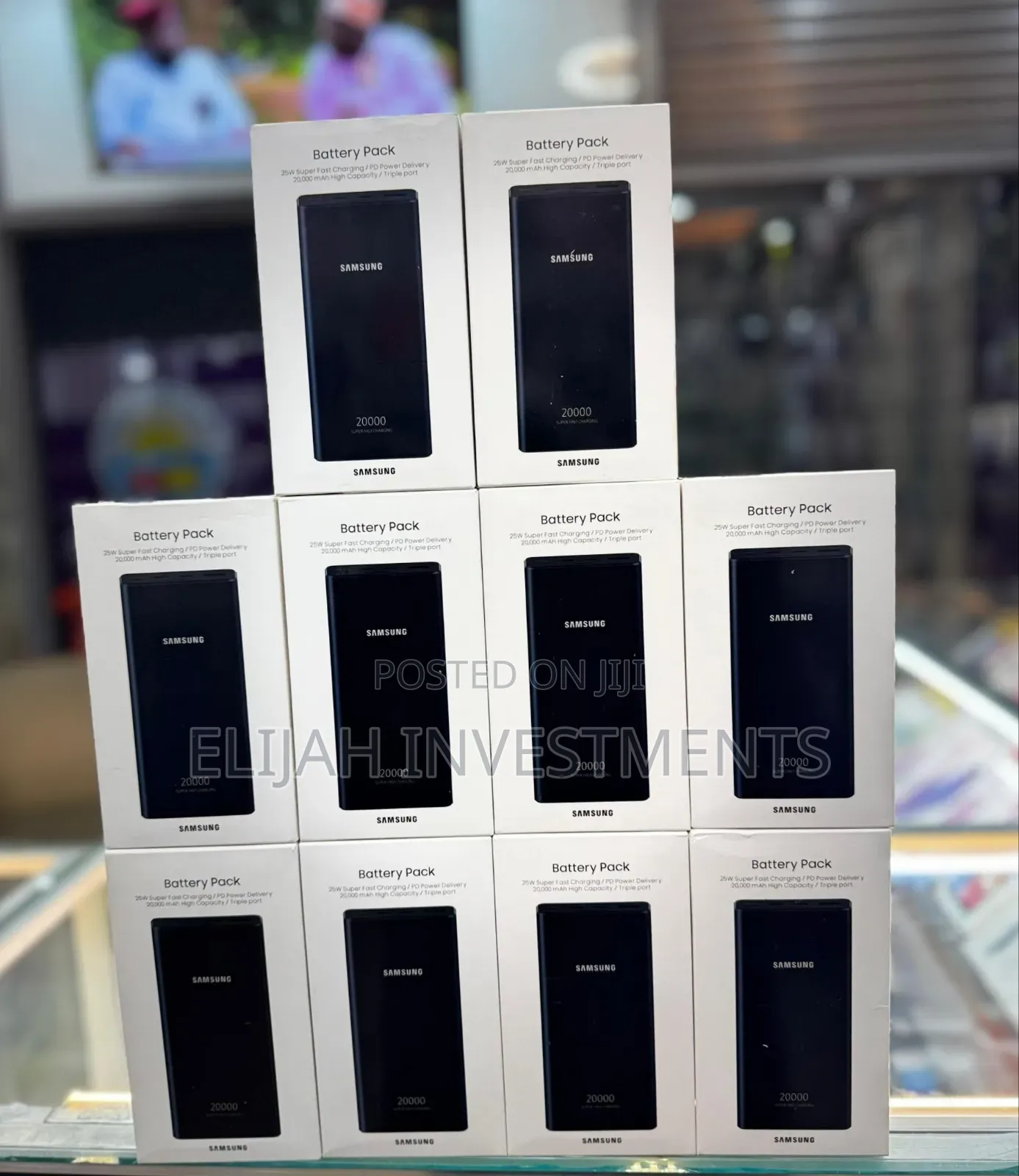 Samsung Battery Pack 20,000mah Black