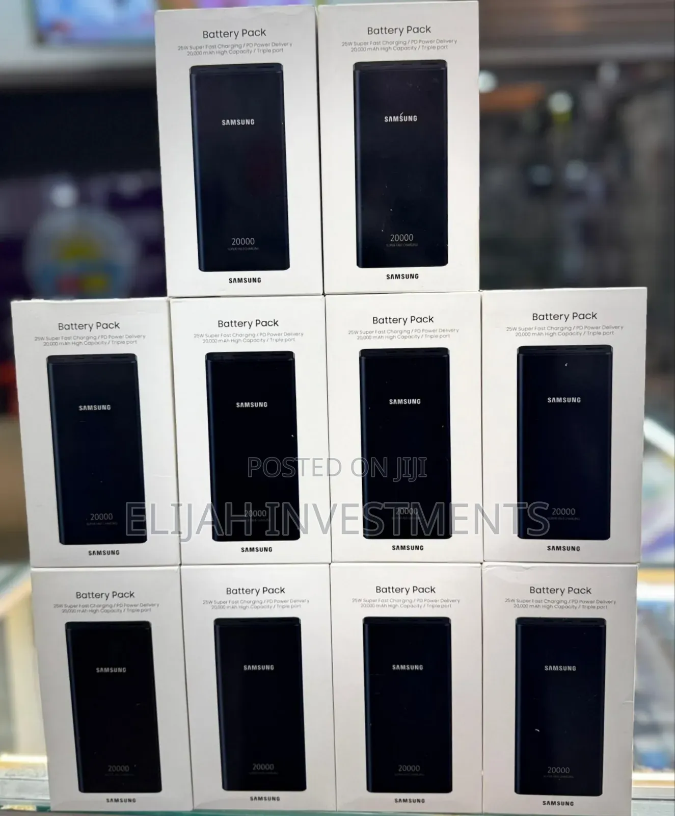 Samsung Battery Pack 20,000mah Black