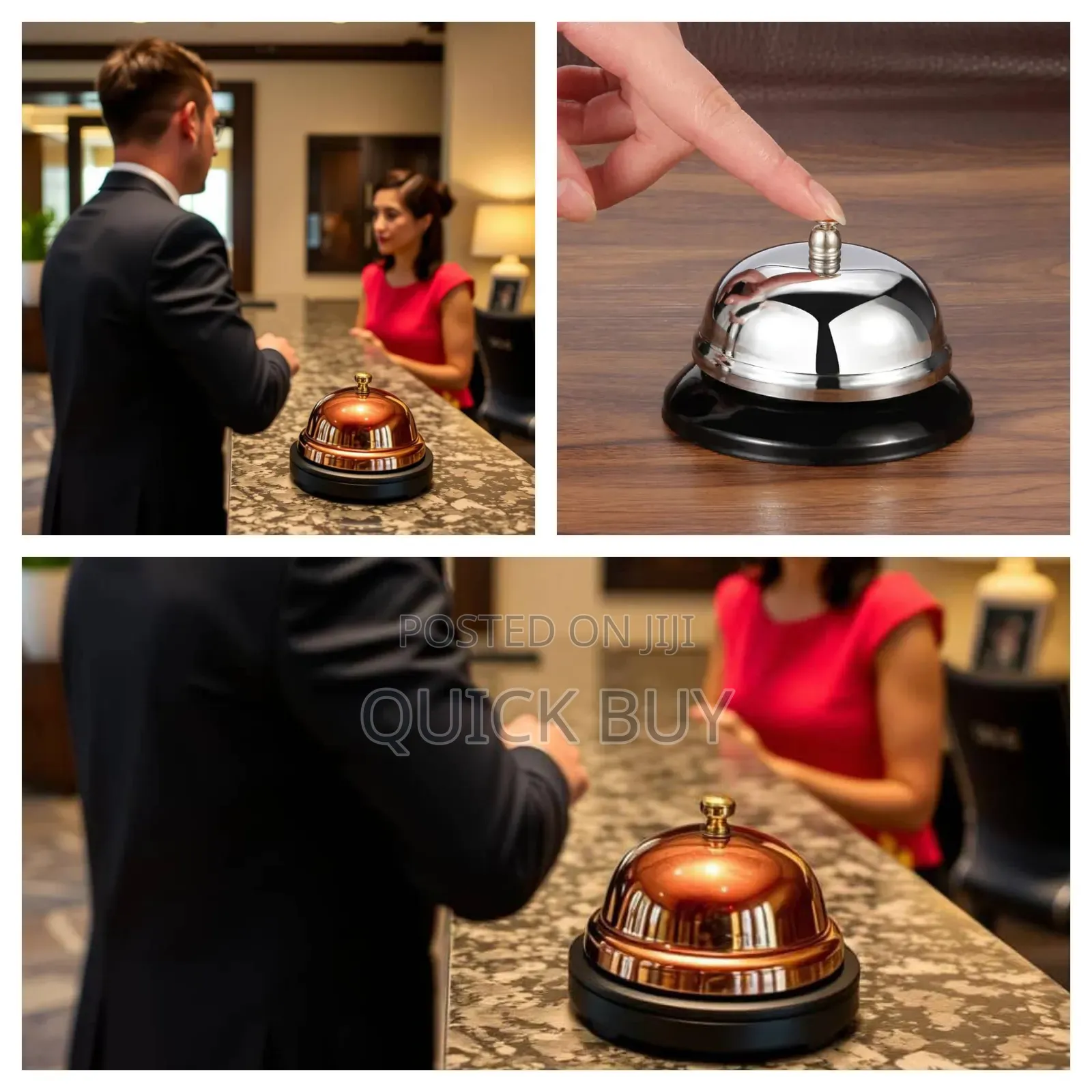 New Restaurant Alert Call Bell or Desk Bell