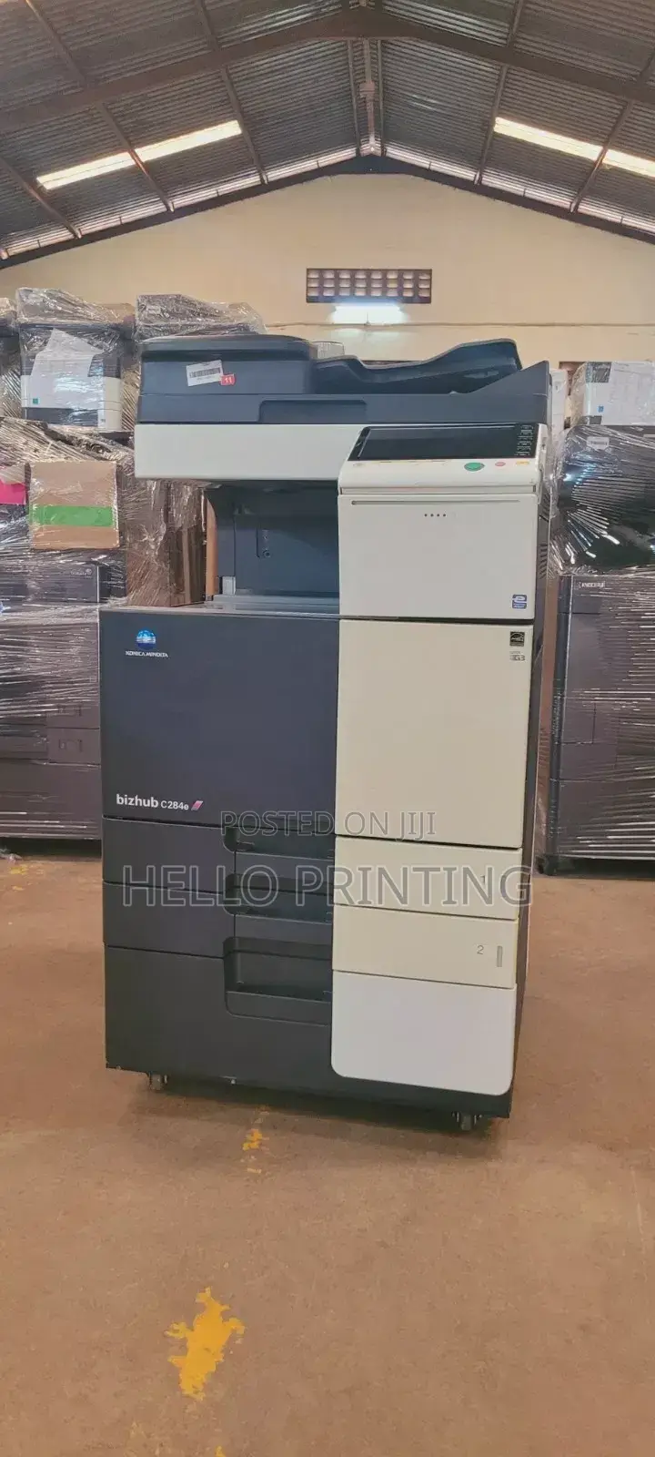 Bizhub C284e - Efficiency at Your Finger Tips.