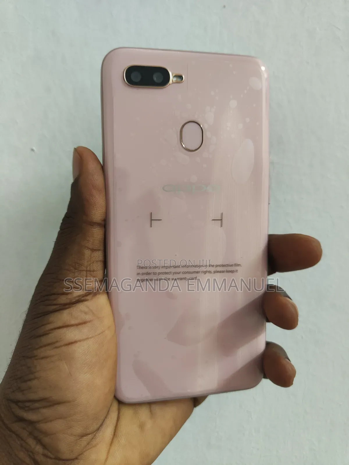 New Oppo F9 64 GB Pink