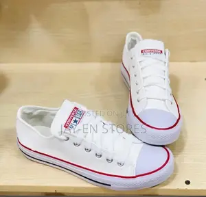 White All Star Converse Shoes