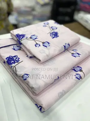 Pink Blue Floral Bedsheets