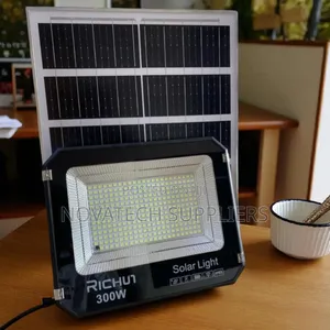 Brighten Any Space With Richur 300w Solar Flood Light