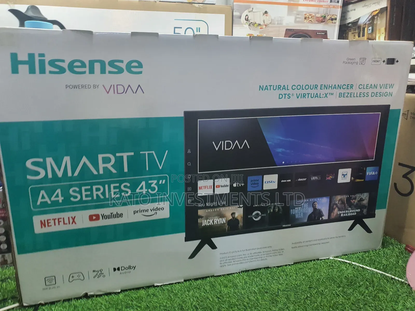 Hisense Smart A4 Series 43 Tv Original