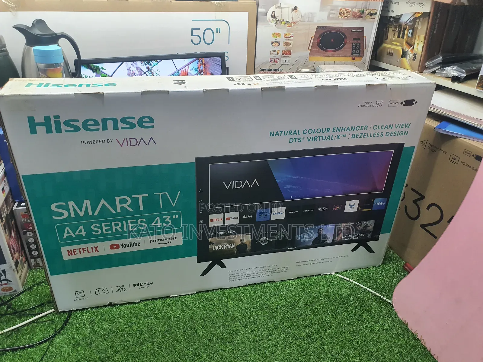 Hisense Smart A4 Series 43 Tv Original
