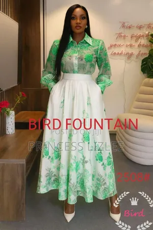 Linen Skirt and Top