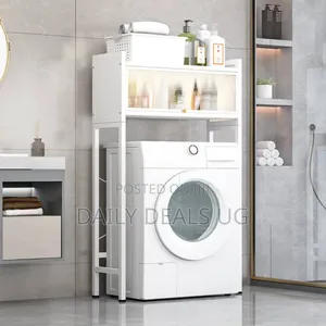 2 Layers Space Saver Bathroom Washing Machine