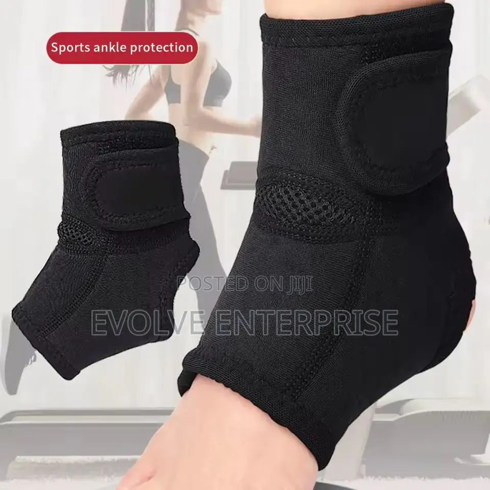 1pc Ankle Brace Sweat Absorption Women Men Compression Ankle Sleeve